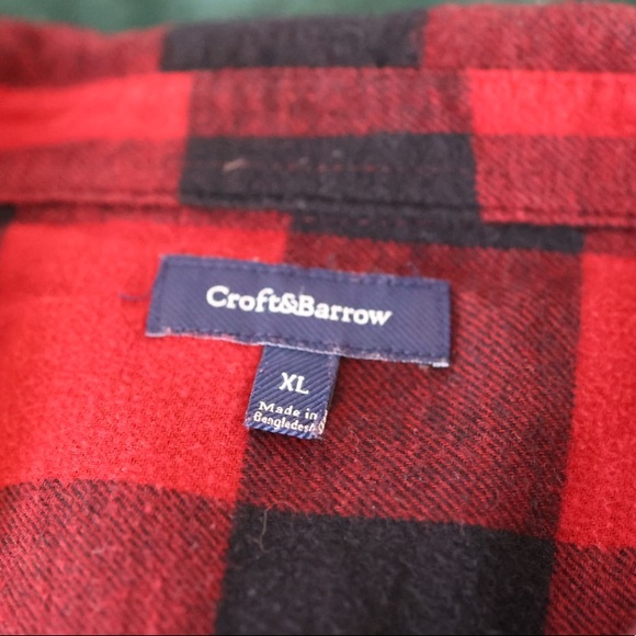 Croft & Barrow - Buffalo Check Flannel - Picture 9 of 9